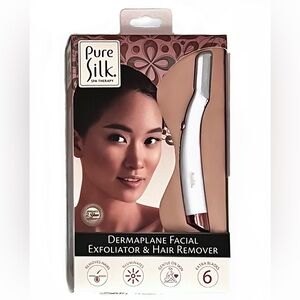 Pure Silk Dermaplane Facial Exfoliator & Hair Remover
